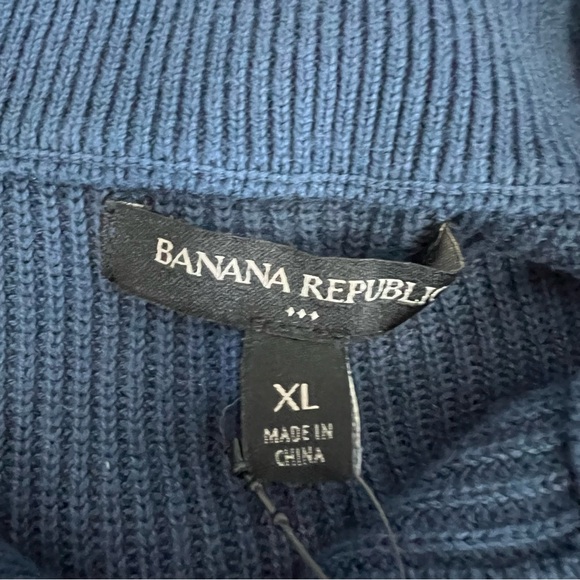 NWT Banana Republic Factory Mock Neck Knit Sweater Size X-Large - Picture 5 of 7